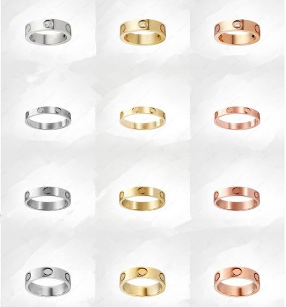 1pieces luxury designer jewelry women ring 18k gold titanium steel engagement for wedding rings sets with original bag6499400, Silver
1pieces luxury designer jewelry women ring 18k gold titanium steel engagement for wedding rings sets with original bag6499400, Silver