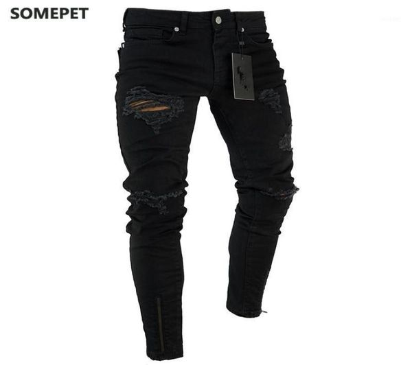 men039s jeans black stretch skinny fit bottom zipper men knee ripped distressed hole biker pants hip hop street big size xxxl8494824, Blue
men039s jeans black stretch skinny fit bottom zipper men knee ripped distressed hole biker pants hip hop street big size xxxl8494824, Blue