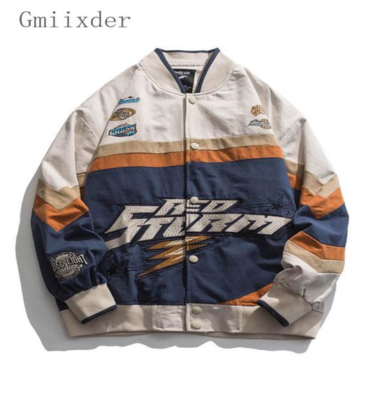 men039s jackets gmiixder american embroidered baseball uniform punk racing jacket s couple motorcycle toolingcoat street casual8170137, Black;brown
men039s jackets gmiixder american embroidered baseball uniform punk racing jacket s couple motorcycle toolingcoat street casual8170137, Black;brown