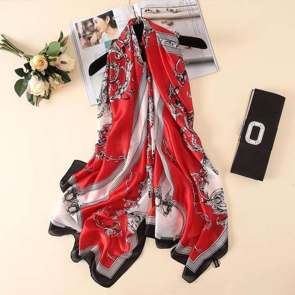 spring and autumn style warmth sunscreen scarf womens imitation silk long fashionably sweet print thick, Blue;gray
spring and autumn style warmth sunscreen scarf womens imitation silk long fashionably sweet print thick, Blue;gray