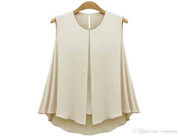 2017 summer style chiffon blouses women shirt fashion ruffles sleeveless oneck casual women shirts sxl plus size lb1055257, White
2017 summer style chiffon blouses women shirt fashion ruffles sleeveless oneck casual women shirts sxl plus size lb1055257, White