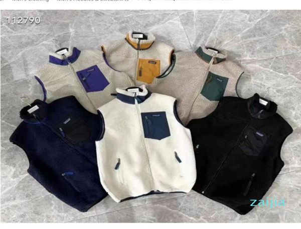 designer s thick warm classic vest retro-x autumn winter couple models lamb cashmere fleece for men women 7 colore6869580, Black
designer s thick warm classic vest retro-x autumn winter couple models lamb cashmere fleece for men women 7 colore6869580, Black