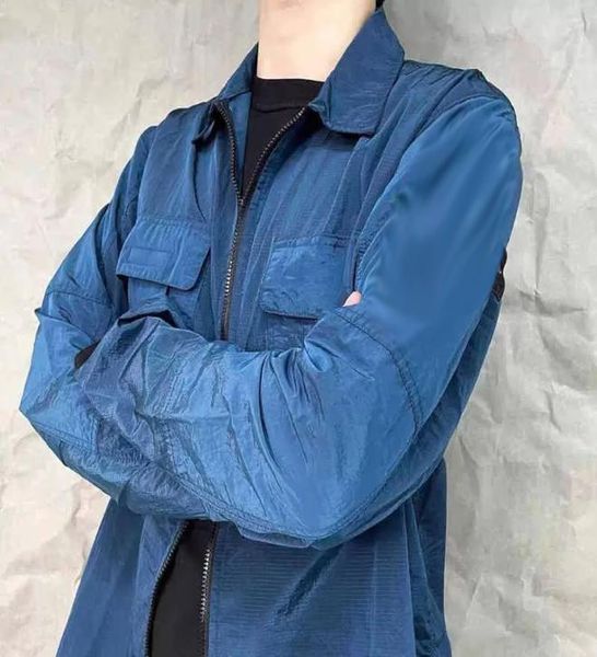 mens jacket lapel neck windbreaker zipper coat nylon italy style couple fiber nylon double bag jackets1220155, Black;brown
mens jacket lapel neck windbreaker zipper coat nylon italy style couple fiber nylon double bag jackets1220155, Black;brown
