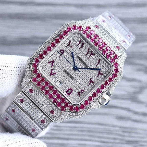 superclone santos watch for men 4555 diamonds iced out wristwatches gua6 mechanical movement uhr montre cater prx with box, Slivery;golden
superclone santos watch for men 4555 diamonds iced out wristwatches gua6 mechanical movement uhr montre cater prx with box, Slivery;golden