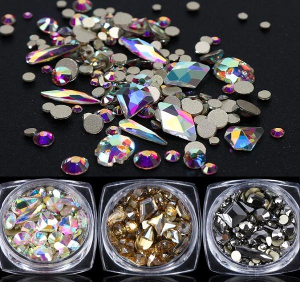 1 box shiny diamond 3d nail art rhinstones mixed round rhombus stones flat back nail gem jewelry set glitter decorations ly16072673610, Silver;gold
1 box shiny diamond 3d nail art rhinstones mixed round rhombus stones flat back nail gem jewelry set glitter decorations ly16072673610, Silver;gold