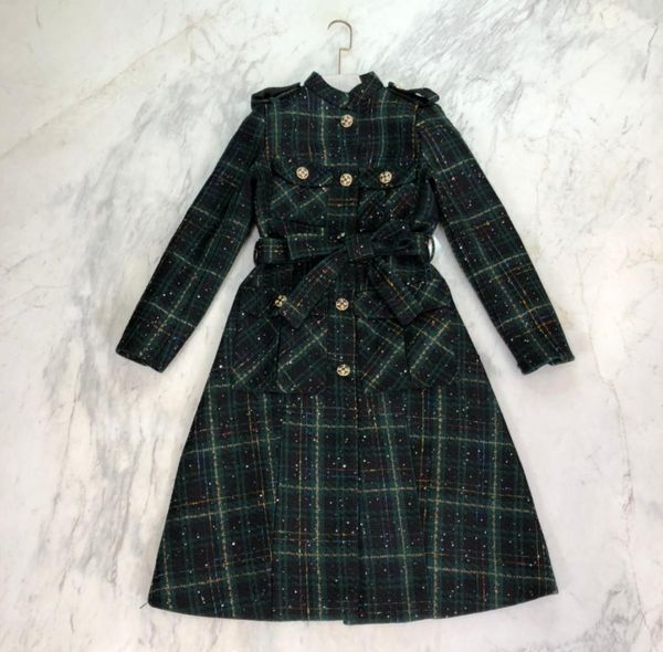 2021 autumn green plaid long women039s coats designer lapel neck long sleeves tweed coats womens 925057353038, Black
2021 autumn green plaid long women039s coats designer lapel neck long sleeves tweed coats womens 925057353038, Black