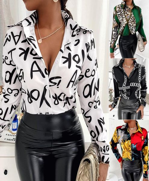 designer women clothes blouses for ladies autumn fashion leopard print long sleeve dress shirt lapel neck with buttons shirts2220839, White
designer women clothes blouses for ladies autumn fashion leopard print long sleeve dress shirt lapel neck with buttons shirts2220839, White