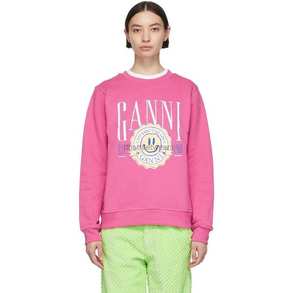 ganni 23aw designer ganni sweatshirt fashion gannis jumper hoodie flower smiling make print round neck pullover plush sweater women gannis t, Black
ganni 23aw designer ganni sweatshirt fashion gannis jumper hoodie flower smiling make print round neck pullover plush sweater women gannis t, Black