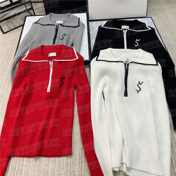 polo knits shirts sweaters for women embroidered letter knitting hoodie fashion long sleeve pullover wear
polo knits shirts sweaters for women embroidered letter knitting hoodie fashion long sleeve pullover wear