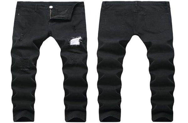 men casual jeans denim patchwork ripped knee holes jeans pencil pants elastic plus size 40 1205513, Blue
men casual jeans denim patchwork ripped knee holes jeans pencil pants elastic plus size 40 1205513, Blue