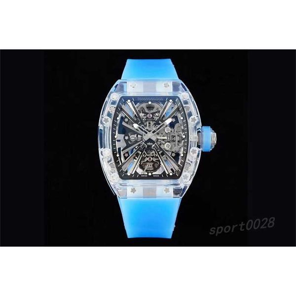 man luxury watch sapphire rm12-01 clear version men's crystal glass mirror rubber watch strap
man luxury watch sapphire rm12-01 clear version men's crystal glass mirror rubber watch strap