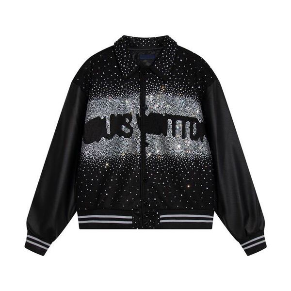 2023 autumn/winter new baseball jersey jacket panel jacket with embroidered logo for men and women contrast color casual versatile g100, Black;brown
2023 autumn/winter new baseball jersey jacket panel jacket with embroidered logo for men and women contrast color casual versatile g100, Black;brown
