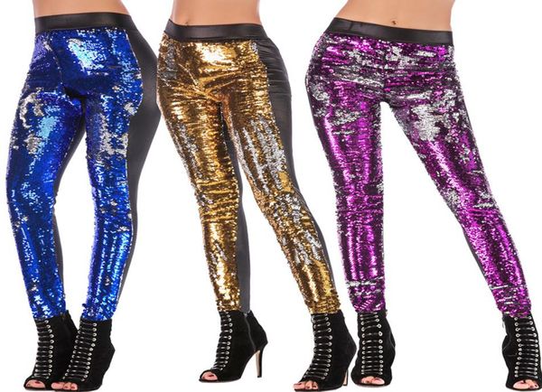 faux lether pants women sequins leggings elastic waist skinny pu pants spliced color mermaid skinny leather trousers ljja3612102070765, Black;white
faux lether pants women sequins leggings elastic waist skinny pu pants spliced color mermaid skinny leather trousers ljja3612102070765, Black;white