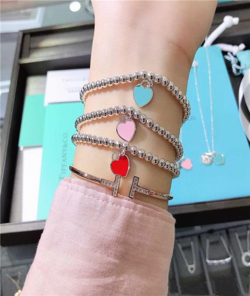 amc 925 sterling silver love heart bracelet ladies jewelry bracelet holiday gift blue love heart carving original logo designer je9880744, Black
amc 925 sterling silver love heart bracelet ladies jewelry bracelet holiday gift blue love heart carving original logo designer je9880744, Black