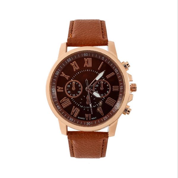 roman number dial fashion watch retro geneva student watches womens quartz trend wristwatch with brown leather band302z, Slivery;brown
roman number dial fashion watch retro geneva student watches womens quartz trend wristwatch with brown leather band302z, Slivery;brown