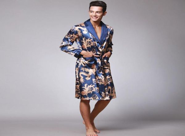 male chinese style dragon robe bathing home sleep wear silk satin soft embroidery loose vneck men pajamas nightgown kimono8942201, Black;brown
male chinese style dragon robe bathing home sleep wear silk satin soft embroidery loose vneck men pajamas nightgown kimono8942201, Black;brown