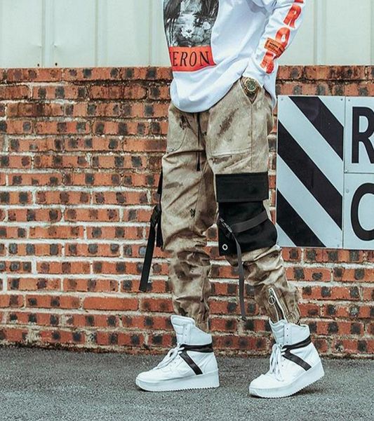 fashionhip hip streetwear men s camouflage joggers pants 2021 ribbons cotton cargo pant trousers elastic waist harem men7374866, Black
fashionhip hip streetwear men s camouflage joggers pants 2021 ribbons cotton cargo pant trousers elastic waist harem men7374866, Black