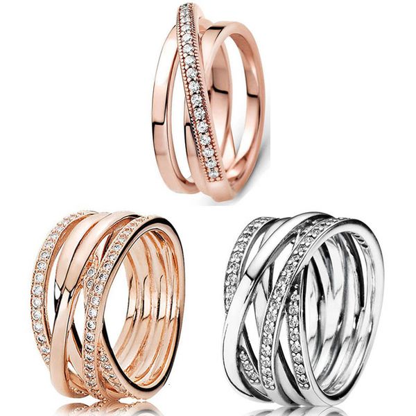 wedding rings 925 sterling silver ring rose openwork entwined crossover pave triple band for women jewelry gift 230831, Slivery;golden
wedding rings 925 sterling silver ring rose openwork entwined crossover pave triple band for women jewelry gift 230831, Slivery;golden