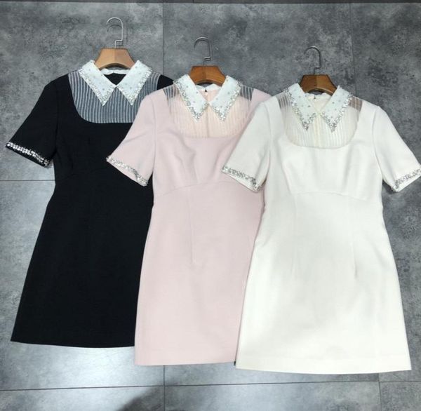high end 2020 blackpinkapricot peter pan collar short sleeves women039s dress designer crystals dresses milan runway gown 8042784122, Black;gray
high end 2020 blackpinkapricot peter pan collar short sleeves women039s dress designer crystals dresses milan runway gown 8042784122, Black;gray