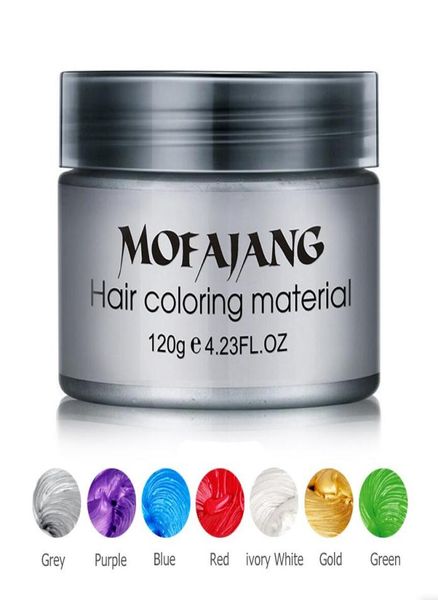 mofajang hair wax 120g silver grandma grey hair pomade 8 colors disposable fashion hair styling clay coloring mud cream1657395
mofajang hair wax 120g silver grandma grey hair pomade 8 colors disposable fashion hair styling clay coloring mud cream1657395