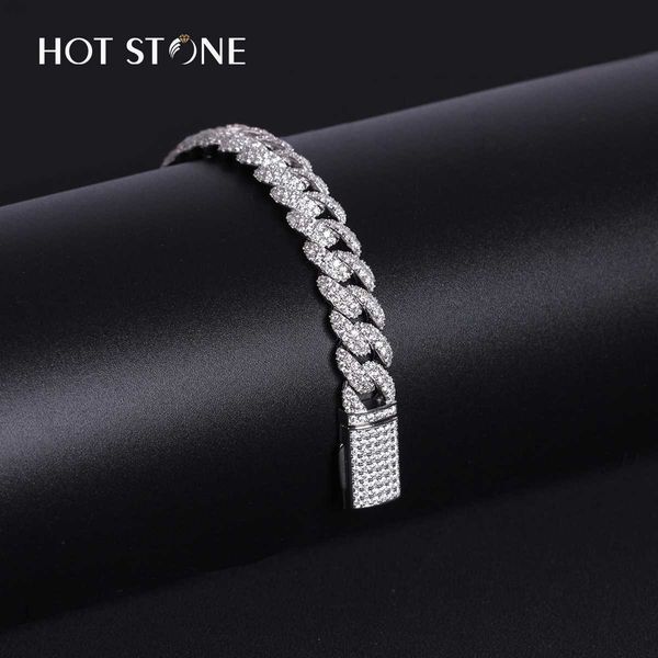 wholesale iced out pass diamond tester vvs moissanite necklace bracelet 10mm cuban link chain, Silver
wholesale iced out pass diamond tester vvs moissanite necklace bracelet 10mm cuban link chain, Silver