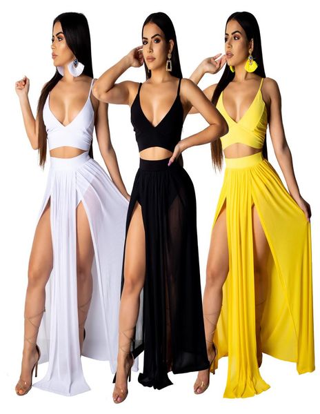 summer women two piece dress v neck crop and maxi skirt set beachwear casual 2pieces outfits suits ladies chiffon clothe6152091, White
summer women two piece dress v neck crop and maxi skirt set beachwear casual 2pieces outfits suits ladies chiffon clothe6152091, White