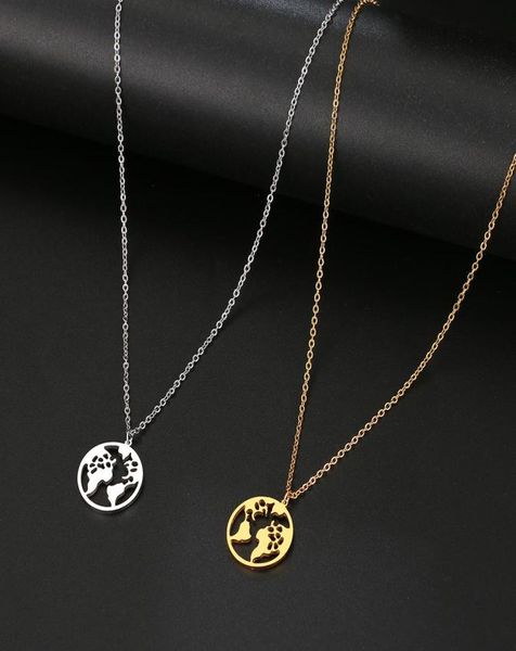 stainless steel necklace world map pendant globe charm boho jewelry for women wanderlust earth choker travel gifts8591872, Silver
stainless steel necklace world map pendant globe charm boho jewelry for women wanderlust earth choker travel gifts8591872, Silver