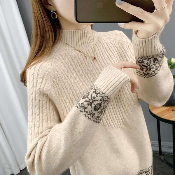 quality autumn womens sweaters urban casual clothing sticky pullover regular half turtleneck straight sweater, White;black
quality autumn womens sweaters urban casual clothing sticky pullover regular half turtleneck straight sweater, White;black