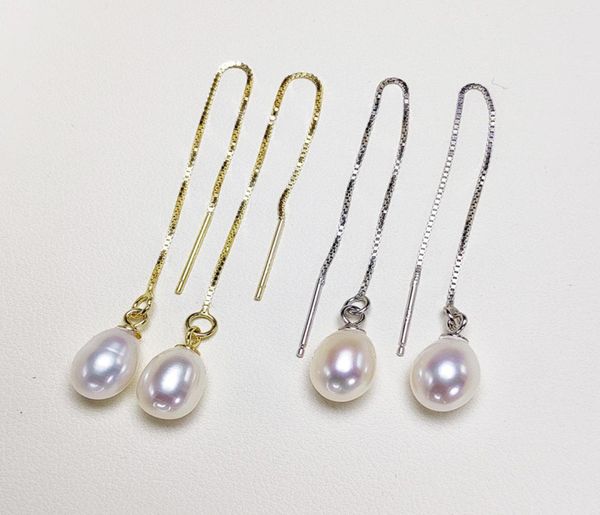 simple s925 sterling silver pearl ear line pearl stud earrings 78mm pearl earring for women anniversary gift jewelry 1 pairlot5655282, Golden;silver
simple s925 sterling silver pearl ear line pearl stud earrings 78mm pearl earring for women anniversary gift jewelry 1 pairlot5655282, Golden;silver