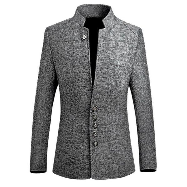 shujin stand collar men business suit jacket slim formal dress blazers breasted jackets men chaqueta hombre formal6772369, White;black
shujin stand collar men business suit jacket slim formal dress blazers breasted jackets men chaqueta hombre formal6772369, White;black