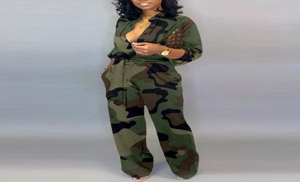 women camouflage printed plus size long sleeve bodycon jumpsuit casual wrap belt button down female overall jumpsuits party club r8477682, White
women camouflage printed plus size long sleeve bodycon jumpsuit casual wrap belt button down female overall jumpsuits party club r8477682, White