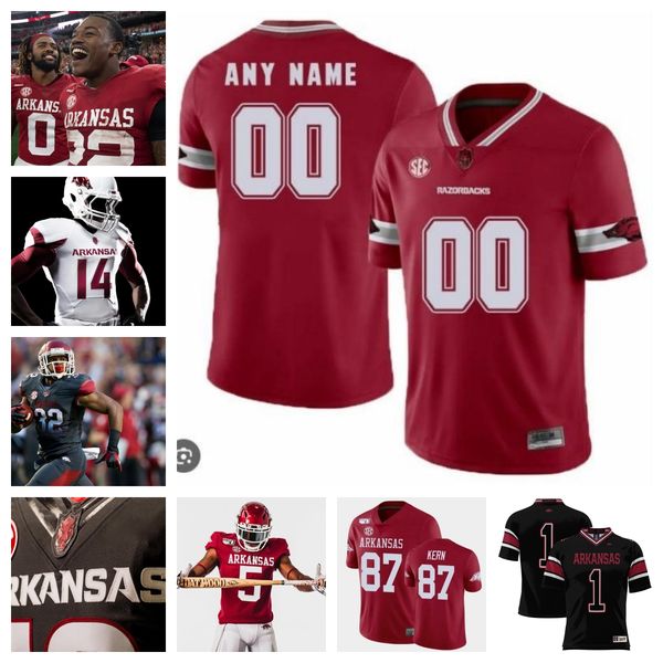 arkansas razorbacks football jersey 4 malik chavis 59 eli henderson 55 jj hollingsworth 30 var'keyes gumms 95 ian geffrard 7 trajan jef, Black
arkansas razorbacks football jersey 4 malik chavis 59 eli henderson 55 jj hollingsworth 30 var'keyes gumms 95 ian geffrard 7 trajan jef, Black