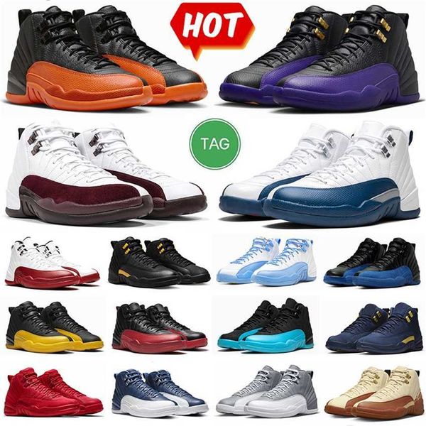 designer 12 12s basketball shoes brilliant orange cherry field purple vlack taxi stealth university blue white game royal gym red sneakers f
designer 12 12s basketball shoes brilliant orange cherry field purple vlack taxi stealth university blue white game royal gym red sneakers f