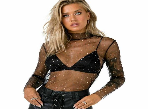 women blouses rhine mesh sheer long sleeve shirt blouse womens shirts women's &9146760, White
women blouses rhine mesh sheer long sleeve shirt blouse womens shirts women's &9146760, White
