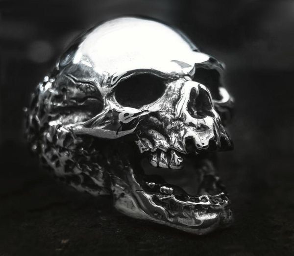 men039s detailed detail plague skull ring vintage 316l stainless steel skulls rings punk biker jewelry gift9839140, Silver
men039s detailed detail plague skull ring vintage 316l stainless steel skulls rings punk biker jewelry gift9839140, Silver