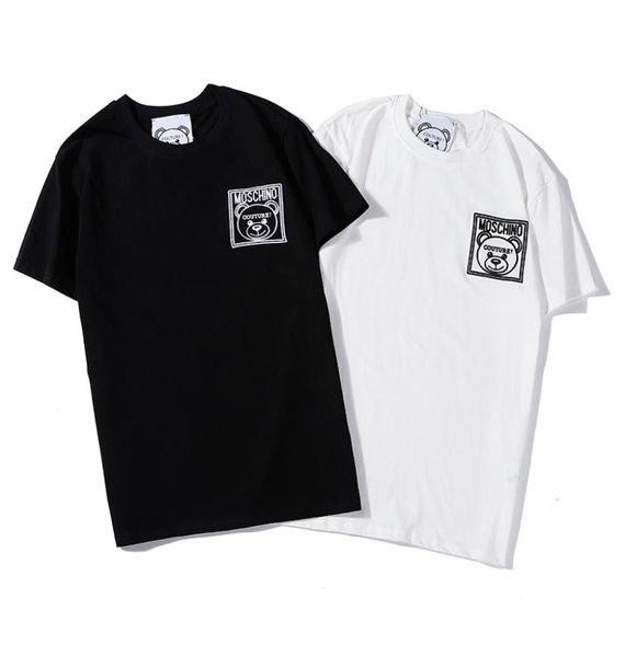 whole summer fashion outdoor cotton shortsleeved breathable men and women embroidery bear head casual simple streetwear tshi7768578, Black;brown
whole summer fashion outdoor cotton shortsleeved breathable men and women embroidery bear head casual simple streetwear tshi7768578, Black;brown