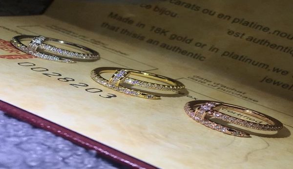 2022 love ring nail design diamond rings titanium steel wedding engagement party jewelry accessories couple gifts classic gold sil1336750, Silver
2022 love ring nail design diamond rings titanium steel wedding engagement party jewelry accessories couple gifts classic gold sil1336750, Silver