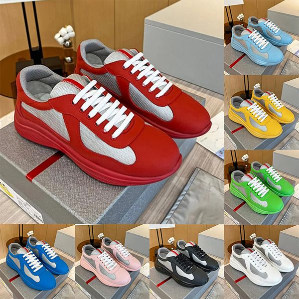 2024 new luxury americas cup soft rubber fabric sneaker designer mens casual shoes patent leather flat trainers low sneakers mesh america fo, Black
2024 new luxury americas cup soft rubber fabric sneaker designer mens casual shoes patent leather flat trainers low sneakers mesh america fo, Black