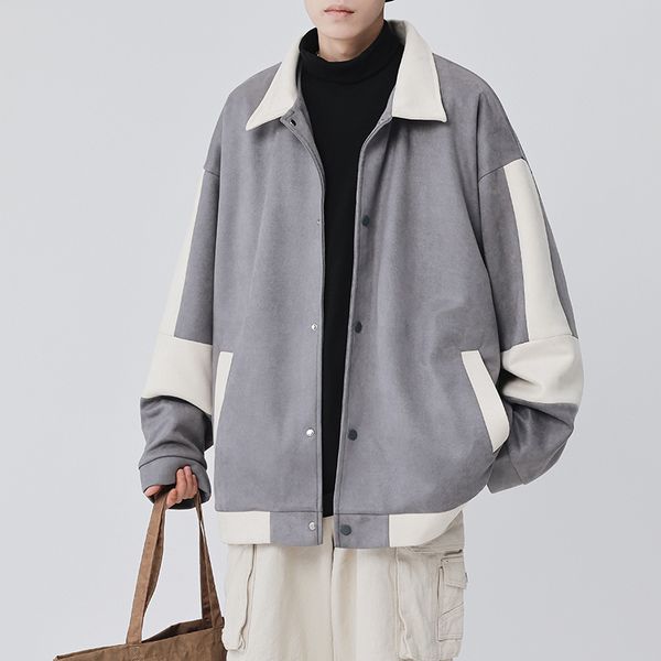 men's jackets jacket korean fashion y2k ropa for men clothing fall winter streetwear coat long sleeve clothes casual 2023 230831, Black;brown
men's jackets jacket korean fashion y2k ropa for men clothing fall winter streetwear coat long sleeve clothes casual 2023 230831, Black;brown