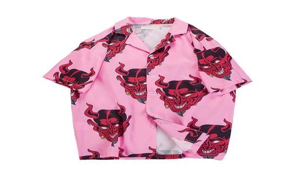 devil full printing turndown collar casual shirts men 2018 summer high street men039s shirts pink purple4726672, Black;brown
devil full printing turndown collar casual shirts men 2018 summer high street men039s shirts pink purple4726672, Black;brown