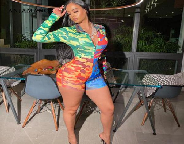 anjamanor camouflage color block print romper bodycon one piece jumpsuits for women 2020 club outfits active wear t2004214506463, Black;white 
anjamanor camouflage color block print romper bodycon one piece jumpsuits for women 2020 club outfits active wear t2004214506463, Black;white