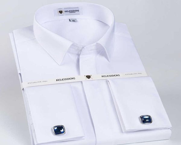 men039s classic french cuff hidden button dress shirt longsleeve formal business standardfit white shirts cufflinks included8893498, White;black
men039s classic french cuff hidden button dress shirt longsleeve formal business standardfit white shirts cufflinks included8893498, White;black