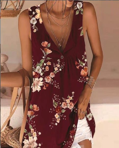 women's t-shirt spring summer -border european and american women's printed v-collar button sleeveless vest5742394, White
women's t-shirt spring summer -border european and american women's printed v-collar button sleeveless vest5742394, White