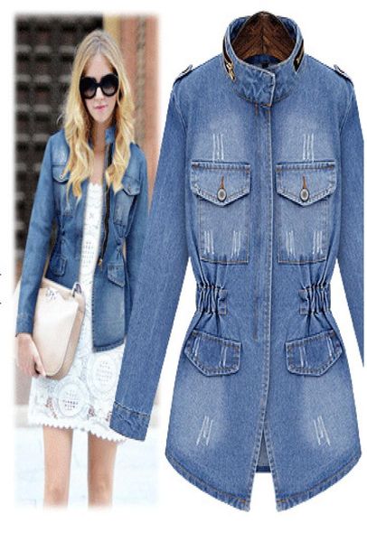 women jean jackets european and american style women designer winter coats washed vintage slim womens denim jacket6054050, Black;brown
women jean jackets european and american style women designer winter coats washed vintage slim womens denim jacket6054050, Black;brown