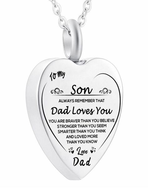 stainless steel cremation urn pendant for ashes for dad keepsake necklace jewelry fill kit dad love son and daughter6220908, Silver
stainless steel cremation urn pendant for ashes for dad keepsake necklace jewelry fill kit dad love son and daughter6220908, Silver