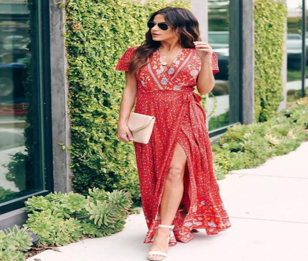 boho red bikini coverups vneck short sleeve beach dress plus size bohomian print wear swim suit women cover up women039s6813577, White;black
boho red bikini coverups vneck short sleeve beach dress plus size bohomian print wear swim suit women cover up women039s6813577, White;black