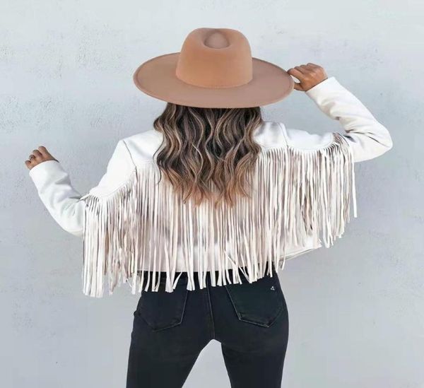 women039s jackets autumn fashion for women slim short coats clothes longsleeved solid streetwear fringed woman leather jacket7346594, Black;brown
women039s jackets autumn fashion for women slim short coats clothes longsleeved solid streetwear fringed woman leather jacket7346594, Black;brown