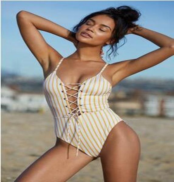 2018 yellow striped triangular bikini swimwear backless strap onepiece swimsuit female bikini2630535, White;black
2018 yellow striped triangular bikini swimwear backless strap onepiece swimsuit female bikini2630535, White;black