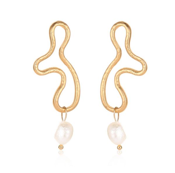 gold metal line hollow out pearl long big earrings for women girl wedding party gift hollow irregular drop earrings4718845, Golden;silver
gold metal line hollow out pearl long big earrings for women girl wedding party gift hollow irregular drop earrings4718845, Golden;silver