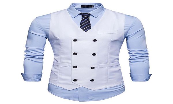 mens double breasted suit vest brand slim fit waistcoat men party wedding tuxedo dress gilet costume homme5995880, Black;white
mens double breasted suit vest brand slim fit waistcoat men party wedding tuxedo dress gilet costume homme5995880, Black;white